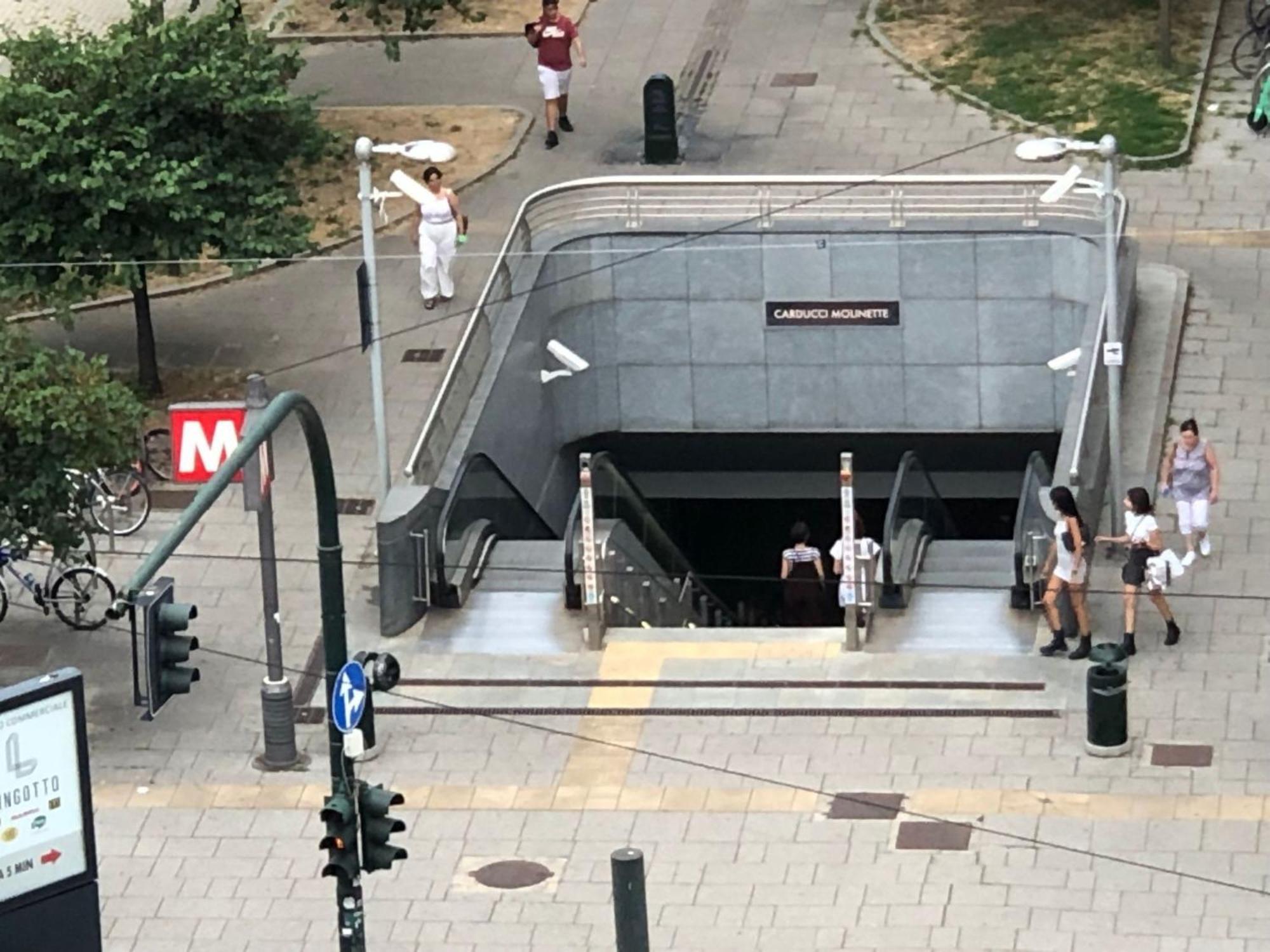 Metro Molinette Panoramico Con 6 Posti Letto Apartment Turin Exterior photo